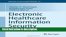 Books Electronic Healthcare Information Security (Advances in Information Security) Full Online