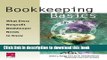 [Popular] Bookkeeping Basics: What Every Nonprofit Bookkeeper Needs to Know Hardcover Free