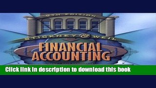 [Popular] Financial Accounting: An Introduction to Concepts, Methods, and Uses Kindle Online