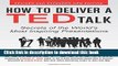 [Download] How to Deliver a TED Talk: Secrets of the World s Most Inspiring Presentations, revised