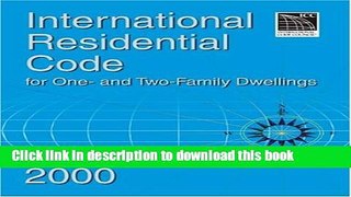 [Popular Books] 2003 International Residential Code for One- And Two-Family Dwellings Full Online
