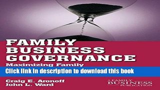 [Popular] Family Business Governance: Maximizing Family and Business Potential Paperback Free