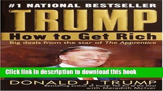 [Popular] Trump: How to Get Rich Hardcover Collection