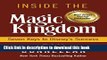 [Popular] Inside the Magic Kingdom: Seven Keys to Disney s Success Paperback Free