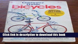 [Popular Books] Consumer Guide Bicycles: Complete Buying Guide Full Online