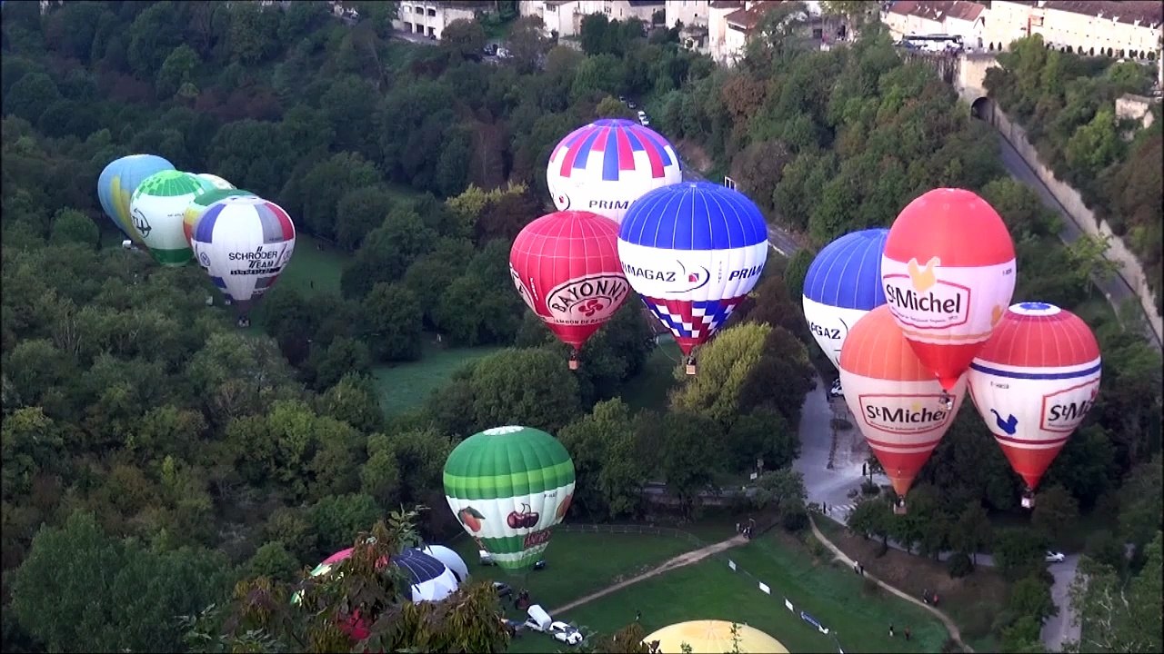 Rocamadour, les montgolfiades 2015