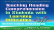 [Download] Teaching Reading Comprehension to Students with Learning Difficulties, 2/E Paperback