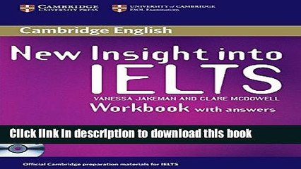 [Download] New Insight into IELTS Workbook Pack Kindle Free