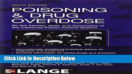 Télécharger la video: [PDF] Poisoning and Drug Overdose,  Sixth Edition (Poisoning   Drug Overdose) [Online Books]