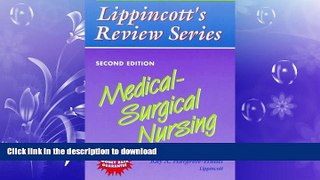READ THE NEW BOOK Medical-Surgical Nursing (Lippincott s Review Series) READ EBOOK