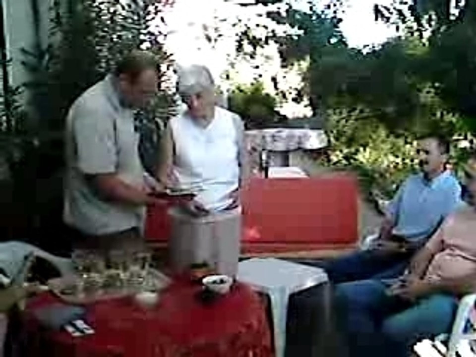 soirée chez nicole vigne le 14 juillet