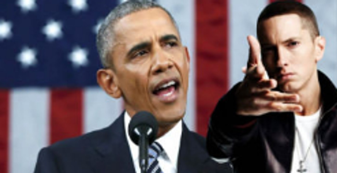 Barack Obama Likes To Pumps Himself Up Before Speech Listening To Eminem