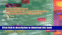 [Download] Operational Amplifiers and Linear Integrated Circuits (6th Edition) Paperback Free