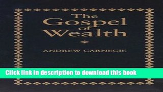 [Popular] Gospel of Wealth Hardcover Online