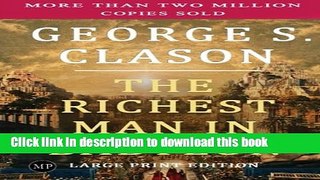 [Popular] The Richest Man in Babylon: Large Print Edition Hardcover Free