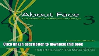 [Download] About Face 3: The Essentials of Interaction Design Kindle Free