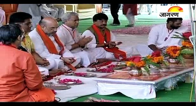 पीएम मोदी ने बीजेपी के नए दफ्तर का शिलान्यास किया