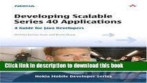 [Download] Developing Scalable Series 40 Applications: A Guide for Java Developers Hardcover Free