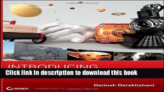 [Download] Introducing Autodesk Maya 2012 Hardcover Online