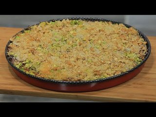 كنافة بالحلاوة و القشطة | غادة جميل