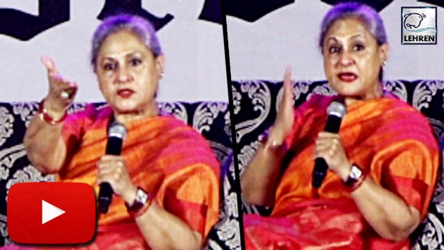 Jaya Bachchan SHOUTs On Media At College Fest!