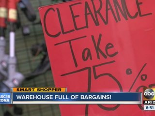 Get 75% off housewares clothes, furniture