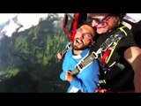 Ranveer Singh's Crazy Sky Diving STUNT In Switzerland