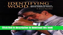 [Download] Identifying Wood: Accurate Results With Simple Tools Hardcover Free