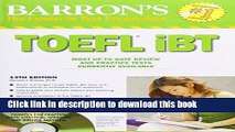 [Download] Barron s TOEFL iBT with Audio Compact Discs Hardcover Collection