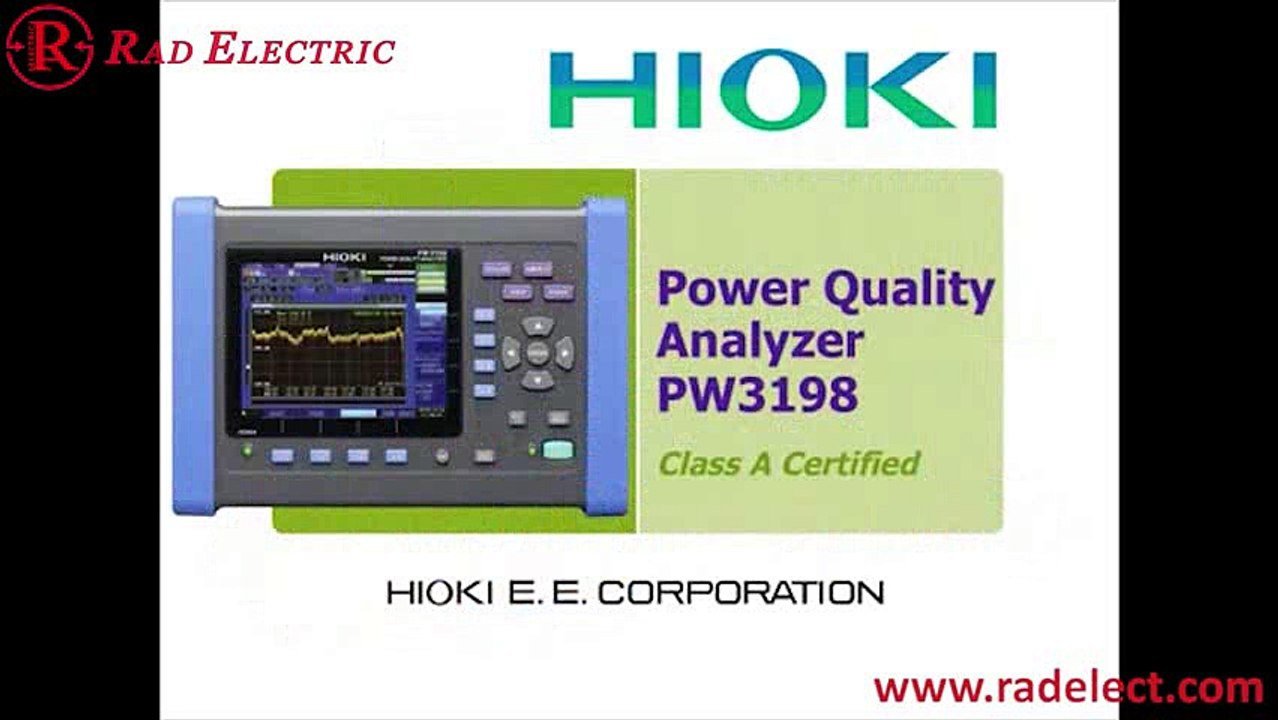 هیوکی PW۳۱۹۸ پاور آنالیزر مدل Hioki