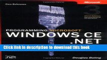 [Download] Programming Microsoft Windows CE .NET (3rd Edition) Paperback Collection