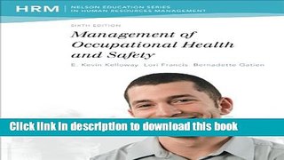 [Popular] Management of Occupational Health and Safety Hardcover Free