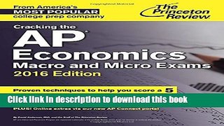 [Popular] Cracking the AP Economics Macro   Micro Exams, 2016 Edition Hardcover Collection