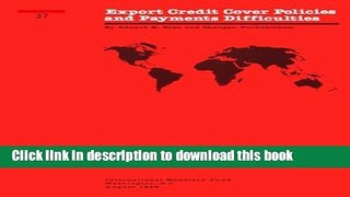 [Popular] Export Credit Cover Policies and Payments Difficulties Kindle Free