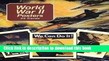 [Download] World War II Posters: 24 Cards (Dover Postcards) Kindle Online