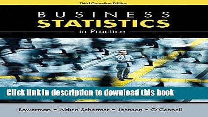 [Popular] Business Statistics in Practice with Connect with Smartbook PPK Hardcover Collection