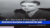 [Download] F. Scott Fitzgerald in Context Paperback Online