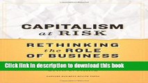 [Popular] Capitalism at Risk: Rethinking the Role of Business Paperback Free