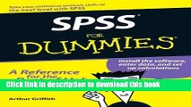 [Download] SPSS For Dummies Kindle Collection