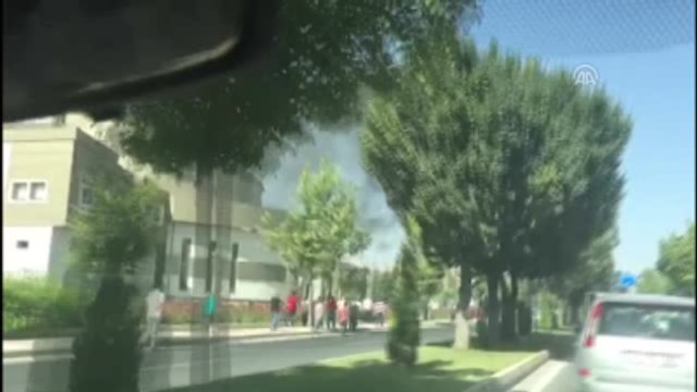 Elazığ Emniyet Müdürlüğü Önünde Patlama (1)