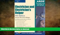 EBOOK ONLINE Electrician   Electrician s Helper 9E (Arco Electrician   Electrician s Helper) READ