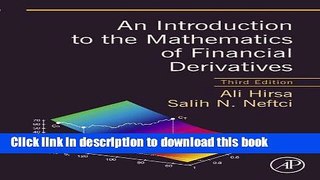 [Popular] An Introduction to the Mathematics of Financial Derivatives Kindle Free