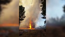 Une tornade de feu dans le Colorado