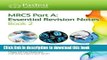 [Popular Books] MRCS Part A: Essential Revision Notes: Book 2 Free Online