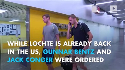 Two team USA swimmers pulled from  flight in Rio amid robbery scandal