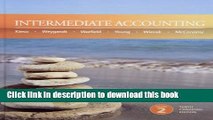 [Popular] Intermediate Accounting 10th Canadian Edition Volume 2 Hardcover Collection