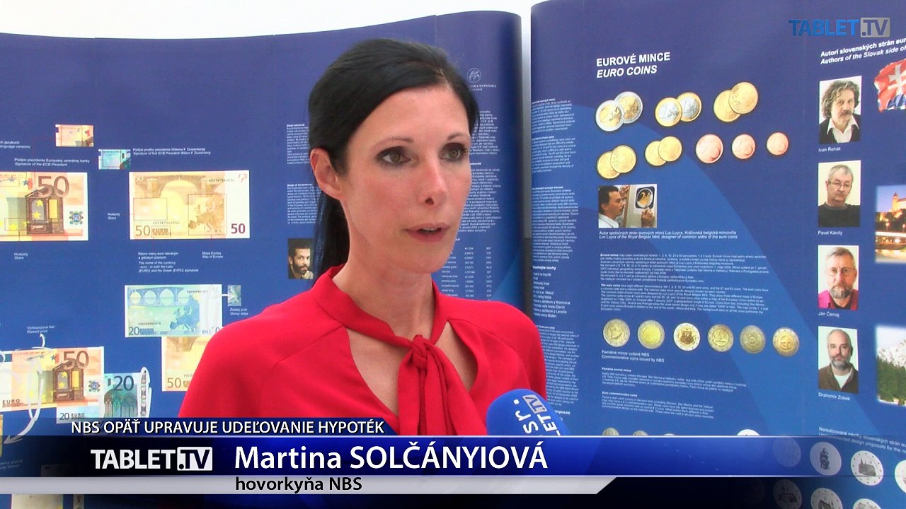 NBS opäť upravuje udeľovanie hypoték, pozrite si reportáž