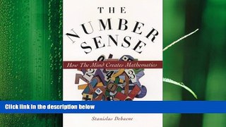 behold  The Number Sense: How the Mind Creates Mathematics