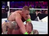 WWE championship John cena and roman rains vs kan and randy ortan