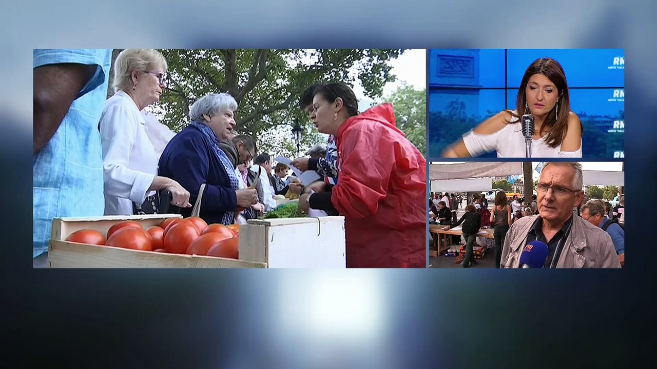 "Aujourd'hui, un parisien qui achète des tomates à trois euros le kilo, ce n'est pas normal"
